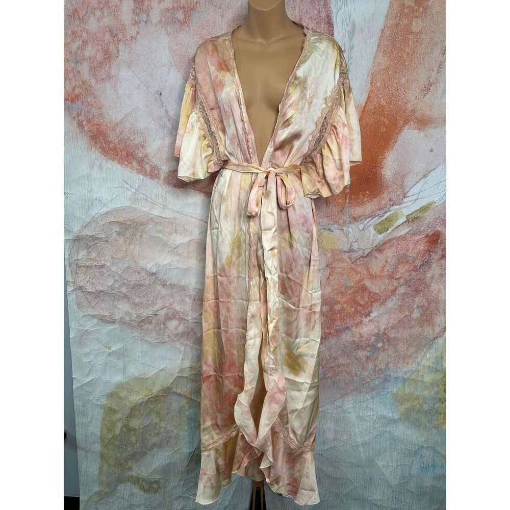 Free People Moonbeams Washed Robe $198 - Picture 6 of 7
